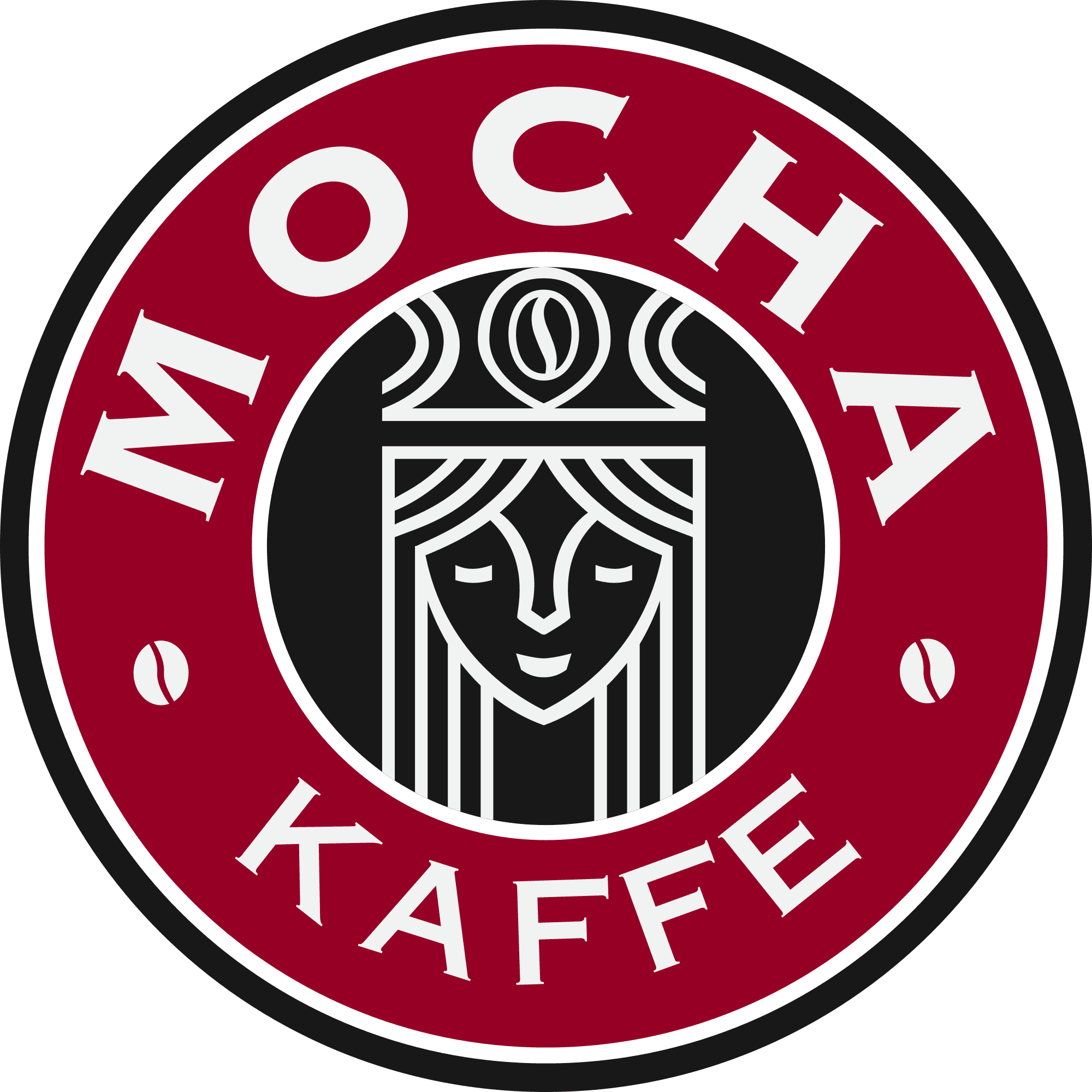 The full red crest, as printed on the hanging sign.